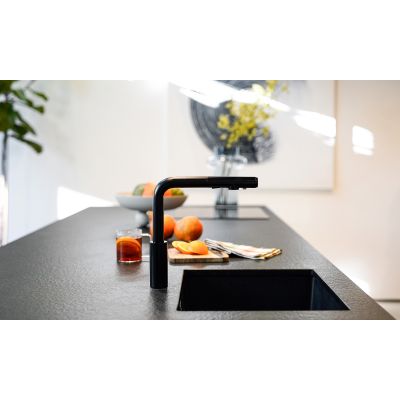 Bateria kuchenna z filtrem stojąca czarna 662311281 KFA Armatura Duero