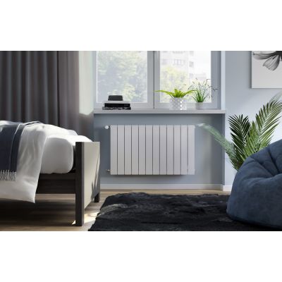 Grzejnik pokojowy 57x80.5 cm podłączenie boczne biały 76310044 KFA Armatura ADR