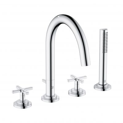 Kludi Nova Fonte 204250520 bateria wannowo-prysznicowa nawannowa chrom