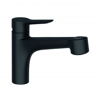 Kludi Mix 329413975 bateria kuchenna stojąca czarny