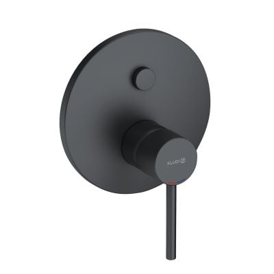 Bateria wannowo-prysznicowa podtynkowa czarna 386593976 Kludi Bozz