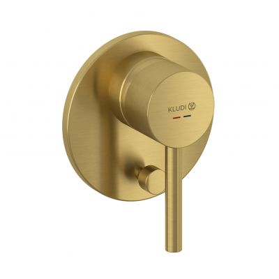 Kludi Bozz 38716N076 bateria wannowo-prysznicowa podtynkowa złota