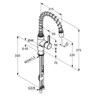 Kludi Bingo Star 428550578 bateria kuchenna