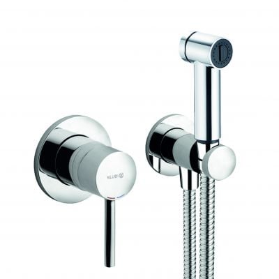 Kludi Bozz 389980576 bateria bidetowa z zestawem prysznicowym podtynkowa chrom