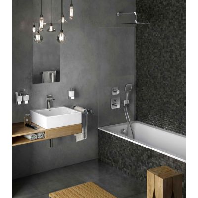 Przyłącze kątowe z uchwytem chrom 655620500 Kludi A-QA