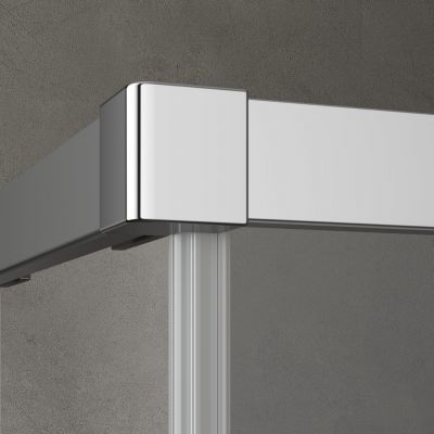 Kabina prysznicowa część lewa 90x90 cm kwadratowa NIC2L09020VPK Kermi Nica NI C2