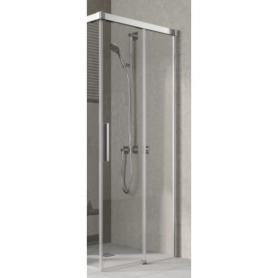 Kabina prysznicowa część prawa 80x80 cm kwadratowa NIC2R08020VPK Kermi Nica NI C2