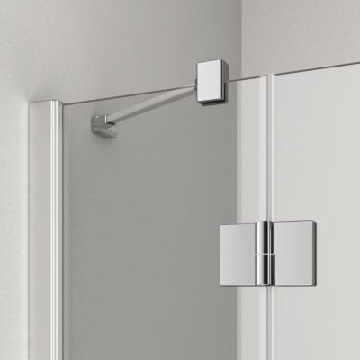 Kabina prysznicowa część prawa 90x90 cm kwadratowa OSESR09020VPK Kermi Osia OSES