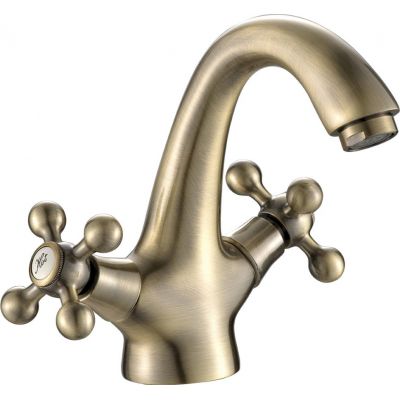 Kuchinox Stilo BKI522D bateria umywalkowa stojąca mosiądz/brąz antyczny