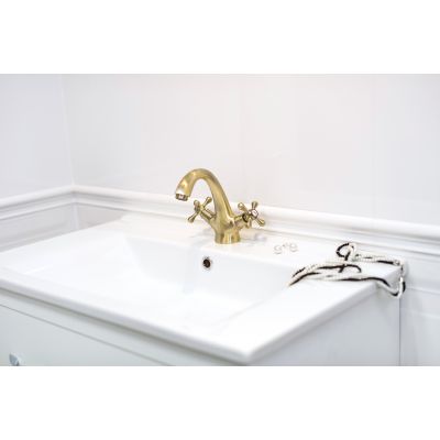 Kuchinox Stilo BKI522D bateria umywalkowa stojąca mosiądz/brąz antyczny