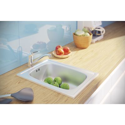 Zlewozmywak stalowy 48x35 cm SKM010T Kuchinox Mini