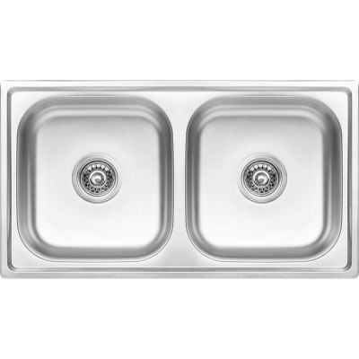 Zlewozmywak stalowy 78x43 cm SKS320T Kuchinox Standard