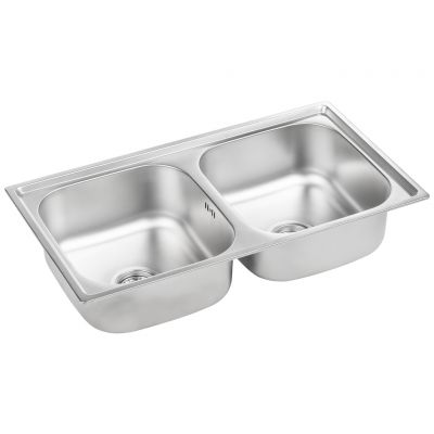 Zlewozmywak stalowy 78x43 cm SKS320T Kuchinox Standard