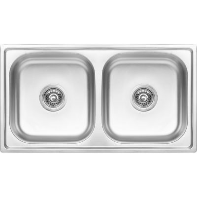 Zlewozmywak stalowy 78x43 cm SKS320T Kuchinox Standard