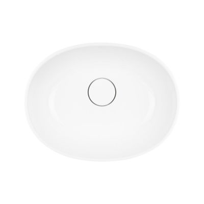 Umywalka 47x36 cm owalna nablatowa biała 20002000 Ksuro 02