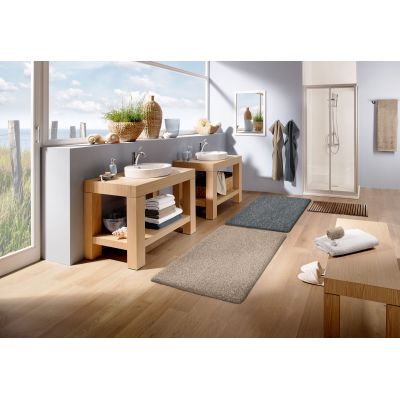 Dywanik łazienkowy 120x70 cm prostokątny czarny 4071905225 Kleine Wolke Seattle