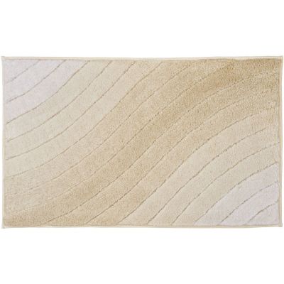 Dywanik łazienkowy 100x60 cm prostokątny beżowy 4099226360 Kleine Wolke Tender