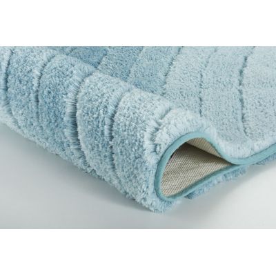 Dywanik łazienkowy 100x60 cm prostokątny niebieski 4099649360 Kleine Wolke Tender