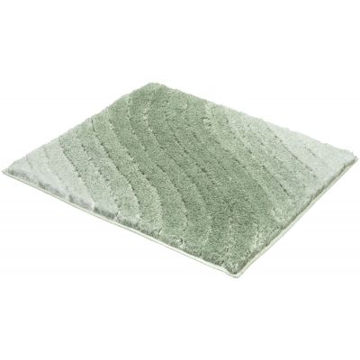 Dywanik łazienkowy 60x60 cm kwadratowy zielony 4099652135 Kleine Wolke Tender