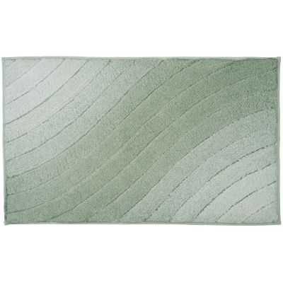 Dywanik łazienkowy 100x60 cm prostokątny zielony 4099652360 Kleine Wolke Tender