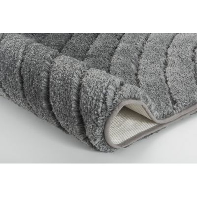 Dywanik łazienkowy 120x70 cm prostokątny szary 4099901225 Kleine Wolke Tender