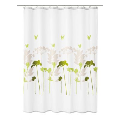 Zasłona prysznicowa 200x180 cm biała 5188602305 Kleine Wolke Barcelona