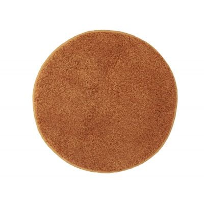 Dywanik łazienkowy 100x100 cm okrągły pomarańczowy 5405316521 Kleine Wolke Relax