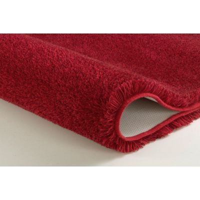 Dywanik łazienkowy 100x100 cm okrągły czerwony 5405453521 Kleine Wolke Relax