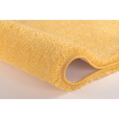 Dywanik łazienkowy 65x55 cm prostokątny żółty 5405553539 Kleine Wolke Relax