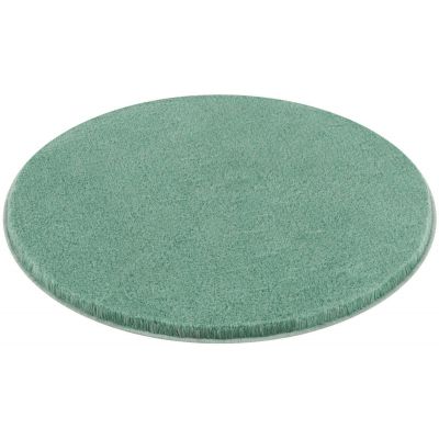Dywanik łazienkowy 100x100 cm okrągły zielony 5405685521 Kleine Wolke Relax