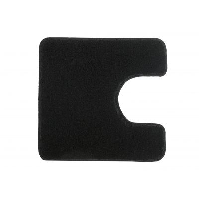 Dywanik łazienkowy 55x55 cm czarny 5405926129 Kleine Wolke Relax