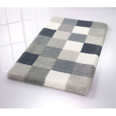 Dywanik łazienkowy 105x60 cm prostokątny szary 5426179382 Kleine Wolke Caro