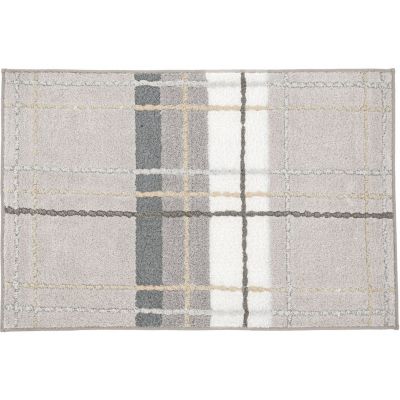 Dywanik łazienkowy 120x70 cm prostokątny szary 5543158225 Kleine Wolke Kara