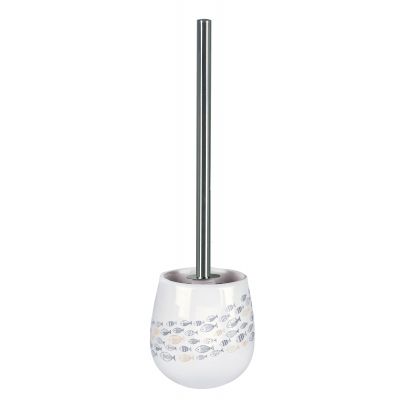 Kleine Wolke Sardinas 8674783856 szczotka toaletowa z rączką stojąca biała