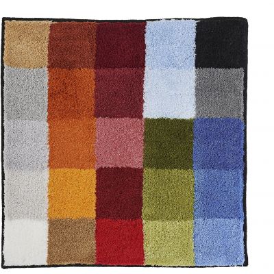 Dywanik łazienkowy 60x60 cm kwadratowy mix kolorów 8821148135 Kleine Wolke Cubetto
