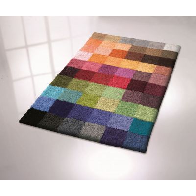 Dywanik łazienkowy 90x65 cm prostokątny mix kolorów 8821148213 Kleine Wolke Cubetto
