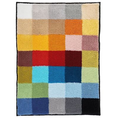 Dywanik łazienkowy 120x75 cm prostokątny mix kolorów 8821148449 Kleine Wolke Cubetto