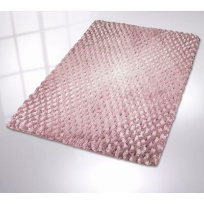 Dywanik łazienkowy 100x60 cm prostokątny różowy 9121407360 Kleine Wolke Cory
