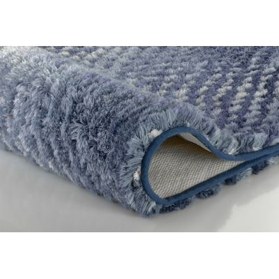 Dywanik łazienkowy 120x70 cm prostokątny niebieski 9121750225 Kleine Wolke Cory