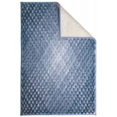 Dywanik łazienkowy 120x70 cm prostokątny niebieski 9121750225 Kleine Wolke Cory