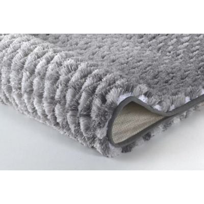 Dywanik łazienkowy 100x60 cm prostokątny szary 9121901360 Kleine Wolke Cory