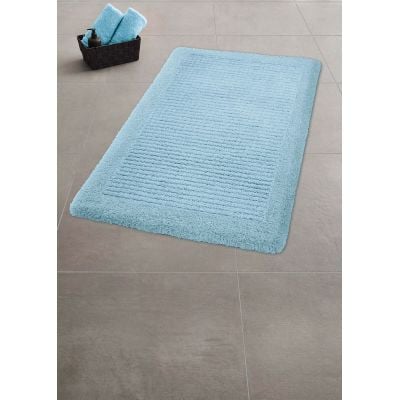 Dywanik łazienkowy 120x70 cm prostokątny niebieski 9171649225 Kleine Wolke Net