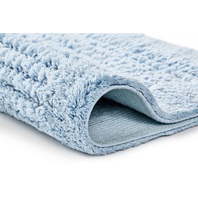 Dywanik łazienkowy 90x60 cm prostokątny niebieski 9171649519 Kleine Wolke Net