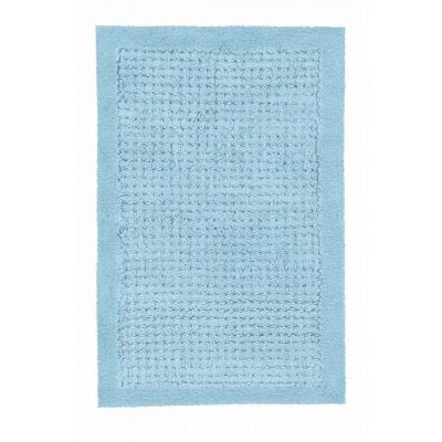 Dywanik łazienkowy 90x60 cm prostokątny niebieski 9171649519 Kleine Wolke Net