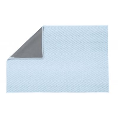 Dywanik łazienkowy 120x70 cm prostokątny niebieski 9178738225 Kleine Wolke ZigZag