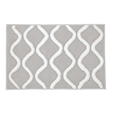 Dywanik łazienkowy 120x70 cm prostokątny biały 9180158225 Kleine Wolke Piana