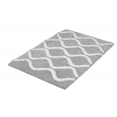 Dywanik łazienkowy 120x70 cm prostokątny biały 9180158225 Kleine Wolke Piana