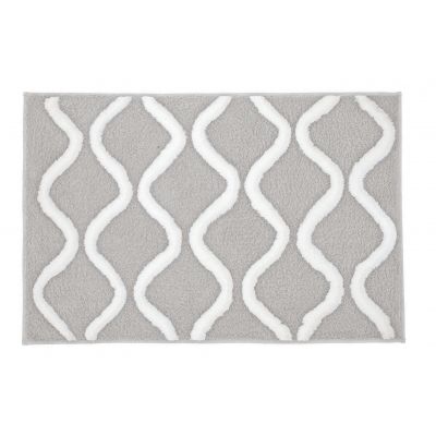 Dywanik łazienkowy 120x70 cm prostokątny biały 9180158225 Kleine Wolke Piana