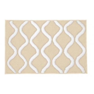 Dywanik łazienkowy 90x60 cm prostokątny biały 9180226519 Kleine Wolke Piana