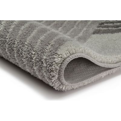Dywanik łazienkowy 140x80 cm prostokątny szary 9181901657 Kleine Wolke Cross